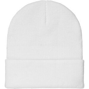 Men's White Comfortable Breathable Soft Beanie Knit Slouchy Winter Skull Hats